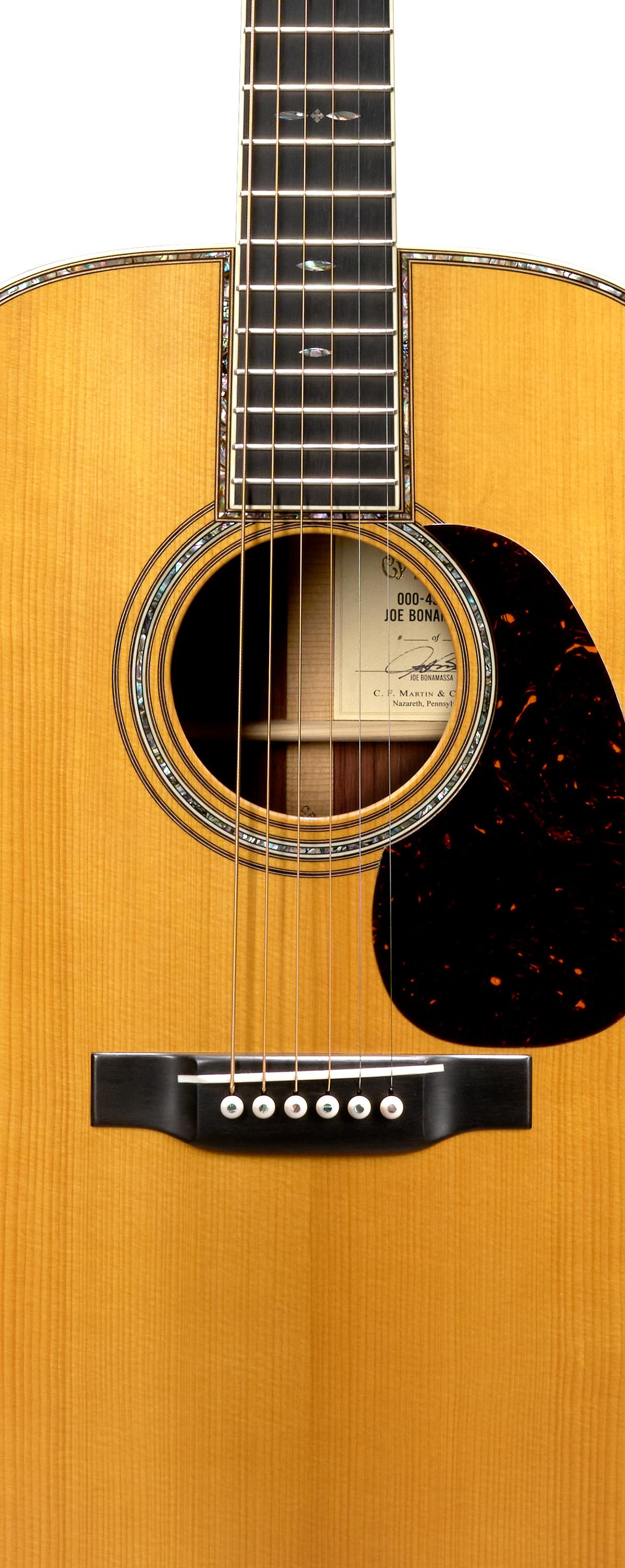 Body of 000-45 Joe Bonamassa Guitar image number 3